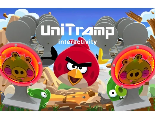 Интерактивная игра Angry Birds 