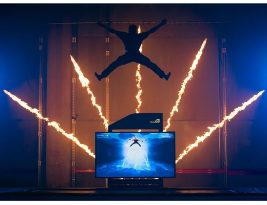 Дополненная реальность на батуте "ValoJump"